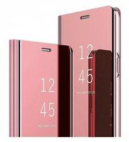 Dėklas Mocco Clear View Cover Case For Samsung Galaxy A42 5G, rožinė