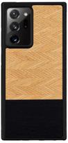 Dėklas Man&Wood Herringbone Nero for Galaxy Note 20 Ultra, juoda/kreminė