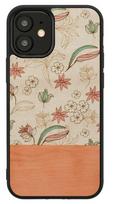 iphone 12 black mini - Dėklas Man&Wood Pink Flower Black for iPhone 12 Mini, įvairių spalvų - 1 nuotrauka