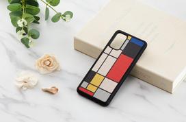 dekliukai s20 - Dėklas Man&Wood Mondrian, juoda/įvairių spalvų - 5 nuotrauka