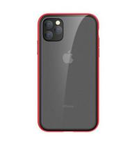iphone 11 deklas - Dėklas Comma Joy Elegant, skaidri/raudona - 1 nuotrauka