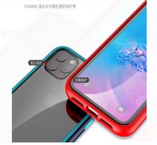 iphone 11 deklas - Dėklas Comma Joy Elegant, skaidri/raudona - 3 nuotrauka