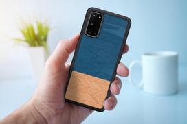 dekliukai s20 - Dėklas Man&Wood Denim Black for Galaxy S20, įvairių spalvų - 4 nuotrauka