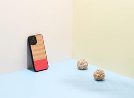 herringbone - Dėklas Man&Wood Herringbone Azalea Black for iPhone 12/12 Pro, įvairių spalvų - 3 nuotrauka