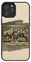 Dėklas Man&Wood White Bull for iPhone 12 Pro Max, įvairių spalvų