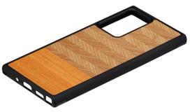 herringbone - Dėklas Man&Wood Herringbone Arancia Black for Galaxy Note 20 Ultra, juoda/oranžinė - 2 nuotrauka
