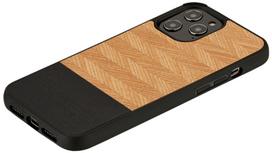 mini telefonai - Dėklas Man&Wood, ruda/juoda - 2 nuotrauka