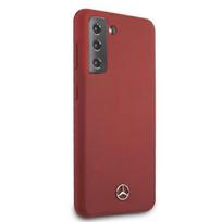 s21 telefonas samsung - Dėklas Mercedes MEHCS21SSILRE For Samsung Galaxy S21, raudona - 4 nuotrauka