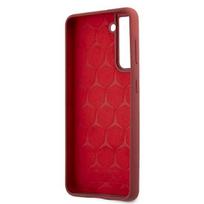 s21 telefonas samsung - Dėklas Mercedes MEHCS21SSILRE For Samsung Galaxy S21, raudona - 7 nuotrauka