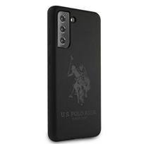 s21 telefonas samsung - Dėklas U.S. Polo Assn. USHCS21SSLHRTBK For Samsung Galaxy S21, juoda - 4 nuotrauka