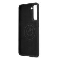 s21 telefonas samsung - Dėklas U.S. Polo Assn. USHCS21SSLHRTBK For Samsung Galaxy S21, juoda - 7 nuotrauka