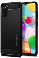 s21 telefonas samsung - Dėklas Spigen Rugged Armor Samsung Galaxy S21 Ultra, juoda - 2 nuotrauka