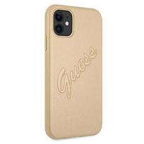 iphone 12 pro gold - Dėklas Guess Apple iPhone 12 Pro Max, geltona, 6.7 " - 4 nuotrauka