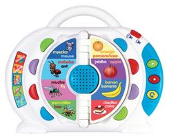 kalbantys zaislai - Interaktyvus žaislas Smily Play Book 2267, EN/PL - 1 nuotrauka