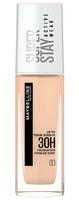 Maybelline SuperStay Active Wear 30H makiažo pagrindas 30 ml. - 03 True Ivory