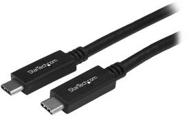 Laidas StarTech USB-C USB31CC1M, juoda, 1 m