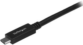 usb c 10gbps laidas - Laidas StarTech USB-C USB31CC1M, juoda, 1 m - 2 nuotrauka