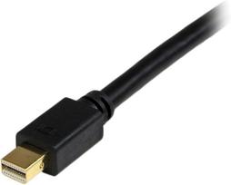 displayport to dvi - Adapteris StarTech Mini DisplayPort to DVI MDP2DVIMM6B, juoda, 1.82 m - 2 nuotrauka