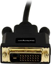 displayport to dvi - Adapteris StarTech Mini DisplayPort to DVI MDP2DVIMM6B, juoda, 1.82 m - 5 nuotrauka