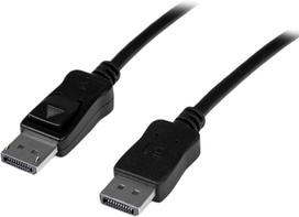 Laidas StarTech DisplayPort 1.2 Cable with Latches, juoda, 10 m
