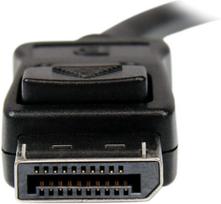kabelia dp - Laidas StarTech DisplayPort 1.2 Cable with Latches, juoda, 10 m - 4 nuotrauka