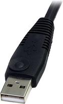 displayport 1.4 kabelis - Laidas StarTech USB DisplayPort® KVM Switch Cable, juoda, 1.8 m - 6 nuotrauka
