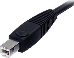 displayport 1.4 kabelis - Laidas StarTech USB DisplayPort® KVM Switch Cable, juoda, 1.8 m - 7 nuotrauka