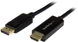 Adapteris StarTech DisplayPort to HDMI, juoda, 3 m