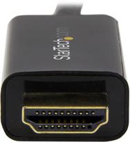 hdmi to displayport kabelis - Adapteris StarTech DisplayPort to HDMI, juoda, 3 m - 5 nuotrauka