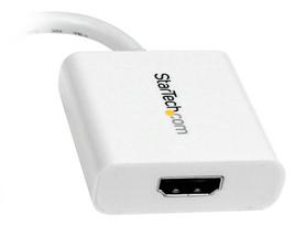 mini displayport 1.4 - Adapteris StarTech MDP2HDW, balta, 0.17 m - 3 nuotrauka