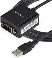 Kabelis StarTech RS-232 To Serial Adapter, juoda