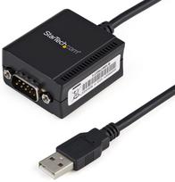 rs232 laidas - Kabelis StarTech RS-232 To Serial Adapter, juoda - 2 nuotrauka