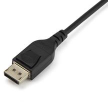 displayport 1.4 kabelis - Laidas StarTech Displayport 1.4, juoda, 2 m - 3 nuotrauka