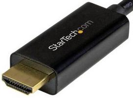 hdmi to displayport kabelis - Kabelis StarTech Mini DisplayPort To HDMI, juoda, 2 m - 4 nuotrauka