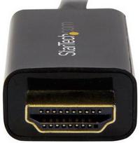 hdmi to displayport kabelis - Kabelis StarTech Mini DisplayPort To HDMI, juoda, 2 m - 5 nuotrauka