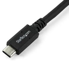 usb c 100w laidas - Laidas StarTech USB-C USB315C5C6, juoda, 1.8 m - 2 nuotrauka