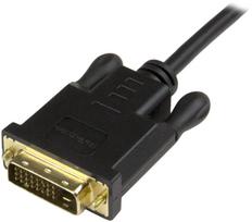 displayport dvi - Adapteris StarTech DisplayPort to DVI DP2DVI2MM3, juoda, 0.91 m - 2 nuotrauka