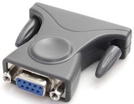 usb adapteris rs232 - Adapteris StarTech USB TO RS232 SERIAL ADAPTER, juoda, 0.9 m - 2 nuotrauka