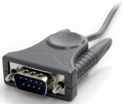 usb adapteris rs232 - Adapteris StarTech USB TO RS232 SERIAL ADAPTER, juoda, 0.9 m - 3 nuotrauka