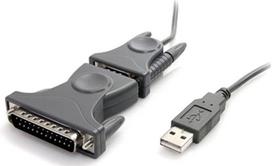 usb adapteris rs232 - Adapteris StarTech USB TO RS232 SERIAL ADAPTER, juoda, 0.9 m - 4 nuotrauka