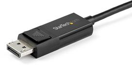 displayport 1.4 kabelis - Adapteris StarTech USB C to DisplayPort 1.4 Cable 8K, juoda, 2 m - 2 nuotrauka