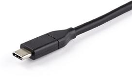 displayport 1.4 kabelis - Adapteris StarTech USB C to DisplayPort 1.4 Cable 8K, juoda, 2 m - 3 nuotrauka
