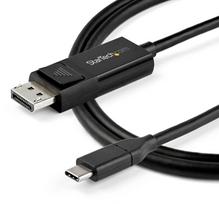 displayport 1.4 kabelis - Adapteris StarTech USB C to DisplayPort 1.4 Cable 8K, juoda, 2 m - 5 nuotrauka
