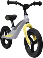lionelo dviratys - Balansinis dviratis Lionelo Loe-Bart Tour Grey Stone, geltonas/pilkas, 19.7", 12" - 1 nuotrauka