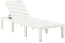 Gultas VLX Sun Lounger 315826, baltas