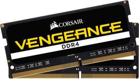 so dimm ddr4 2933 - Corsair DDR4 - 16 GB -2933 - CL - 19 - Dual kit, Vengeance (juodas, CMSX16GX4M2A2933C19) - 1 nuotrauka