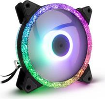 rgb fan - Inter-Tech Argus RS-07 RGB Set 120 mm Case Fan 88885537 - 2 nuotrauka