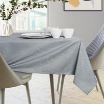 apvalus staltas - Staltiesė AmeliaHome Gaia, pilka, 1200 mm x 1200 mm - 5 nuotrauka