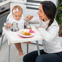 termosas stale -  BABYONO, lėkštė termo prie stalo limpančiu dugnu nuo 6 mėn. - 3 nuotrauka