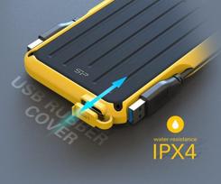 20tb hdd - Silicon Armor A66 2TB 2.5" Black/ Yellow SP020TBPHD66SS3Y - 3 nuotrauka